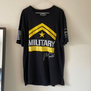 Military grunt style tee